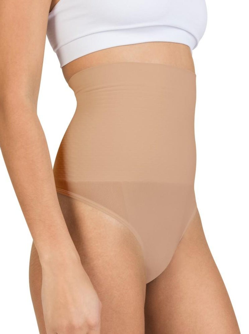 String ventre plat amincissant So Slim Beige sable - Kiabi