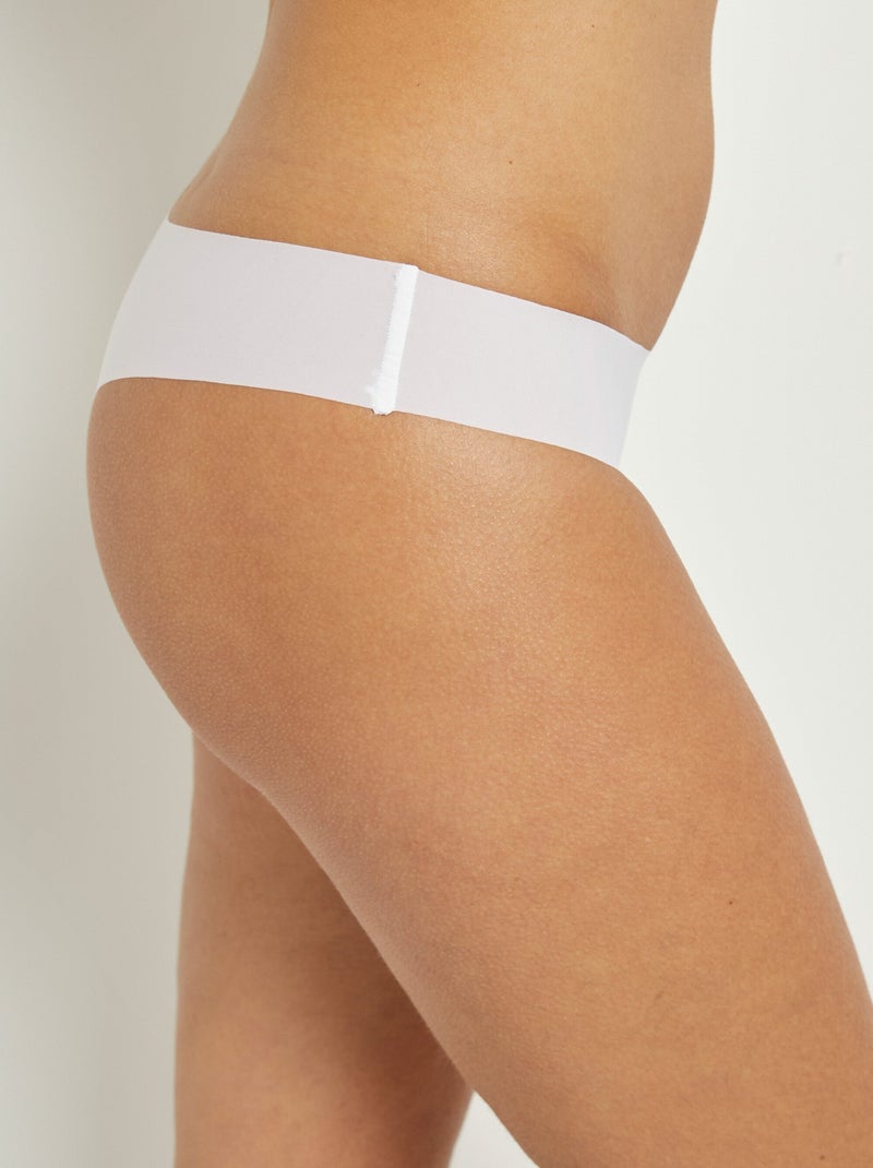 Strings invisibles sans coutures - AFIBEL Blanc - Kiabi