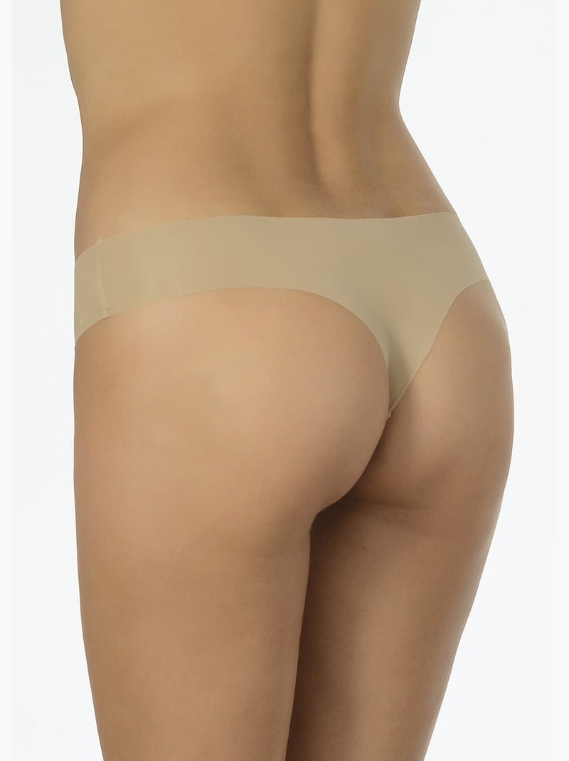 Strings invisibles sans coutures - AFIBEL Nude - Kiabi