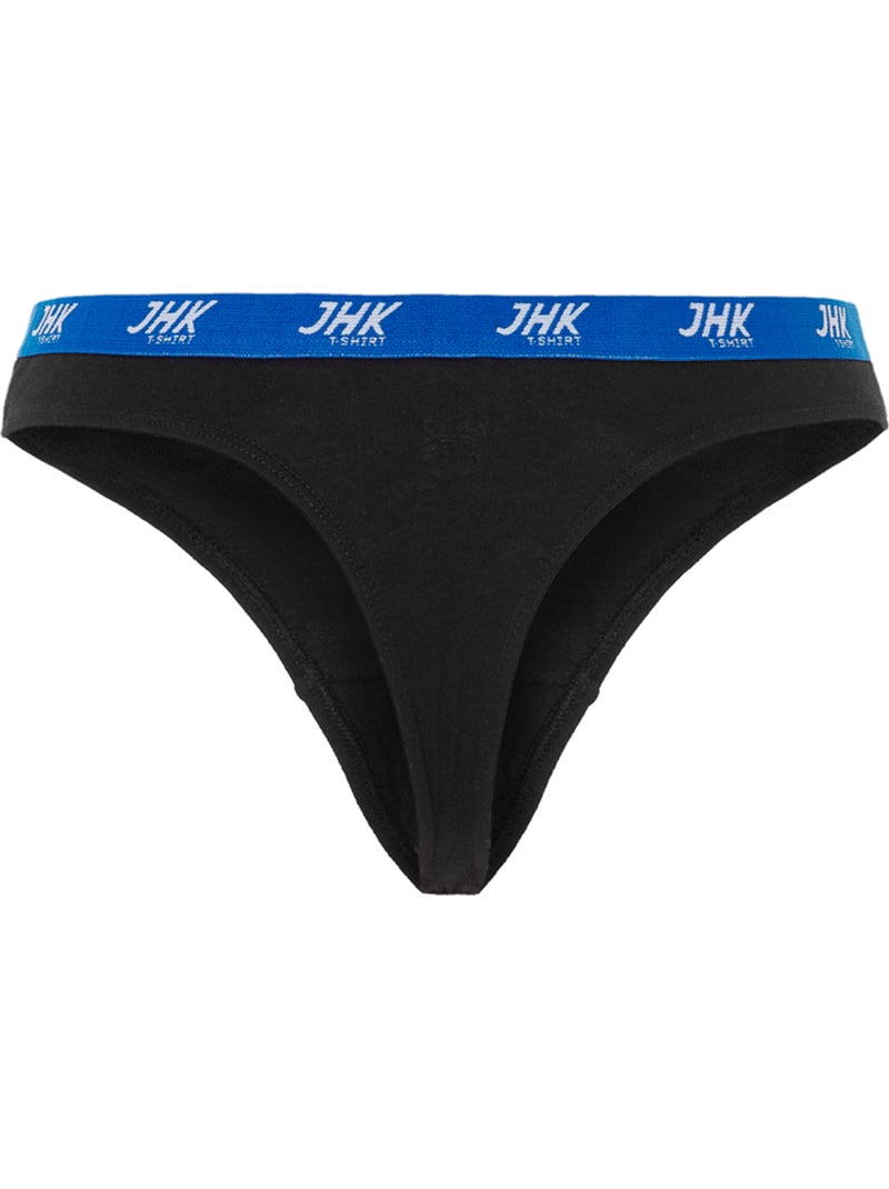 Strings motif/style uni - jhk Noir - Kiabi