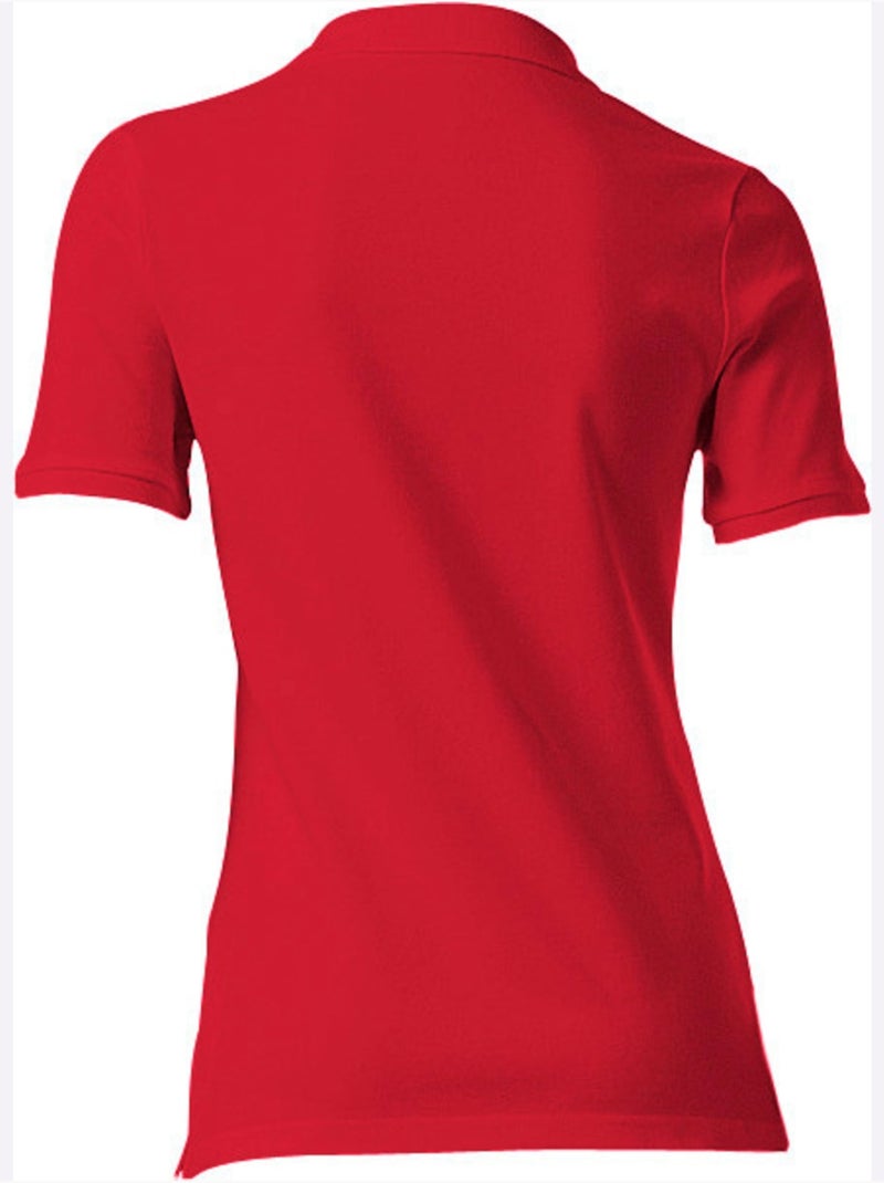 Style Polo Classique - Taille Standard - Helline Rouge - Kiabi