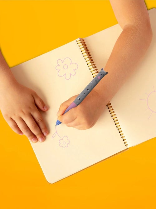 Stylo à bille à deux couleurs - Click&Clack - Kiabi