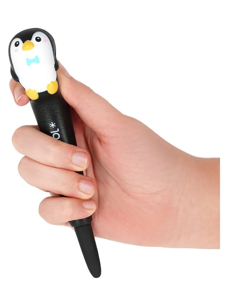 Stylo à encre gel antistress - Squeezies Noir - Kiabi