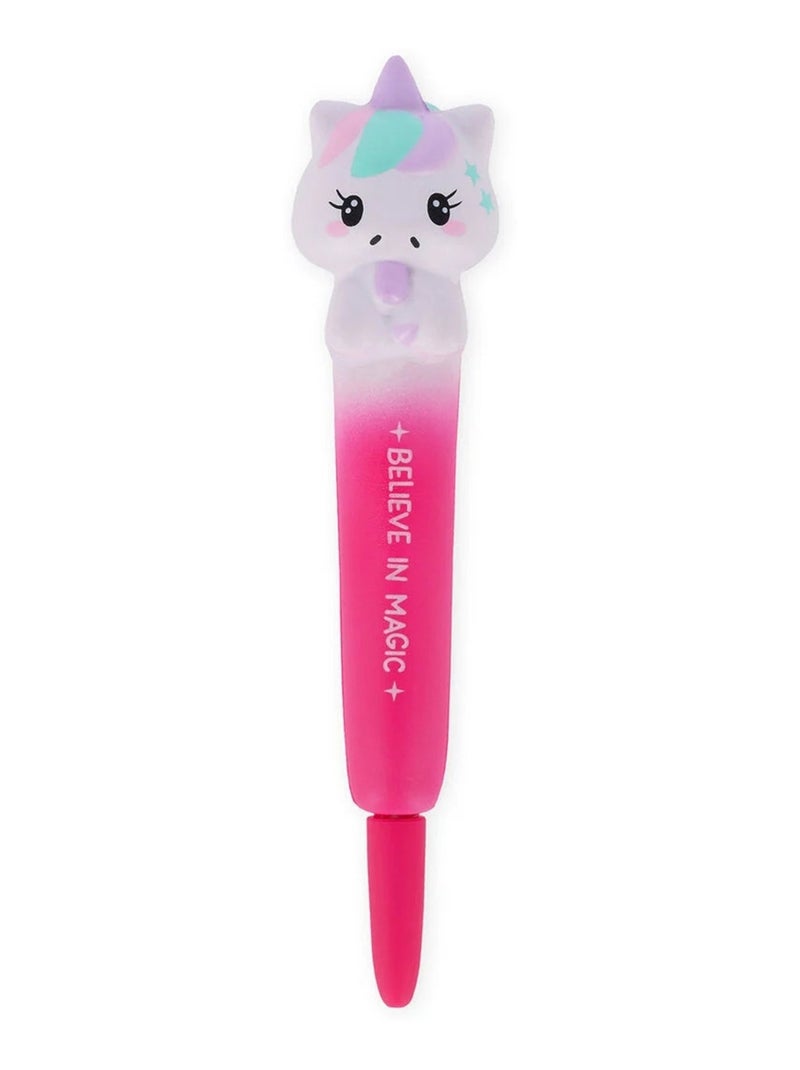 Stylo à encre gel antistress - Squeezies Rose - Kiabi