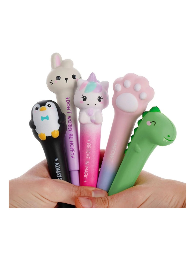 Stylo à encre gel antistress - Squeezies Vert - Kiabi