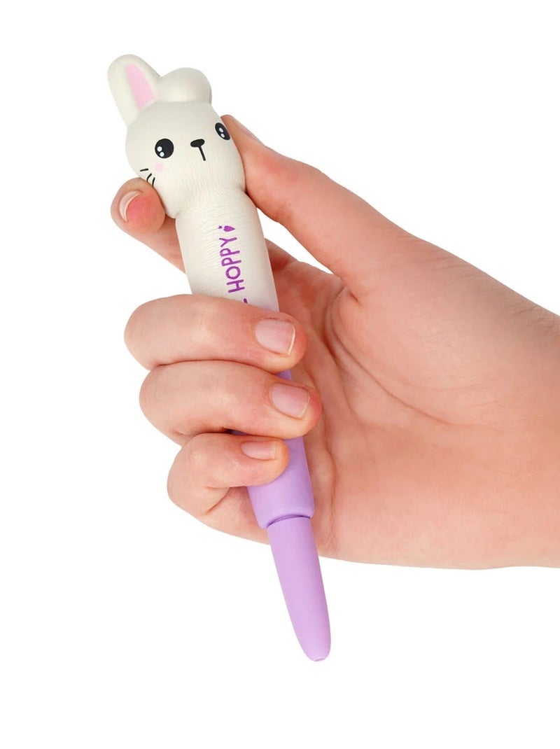 Stylo à encre gel antistress - Squeezies Violet - Kiabi