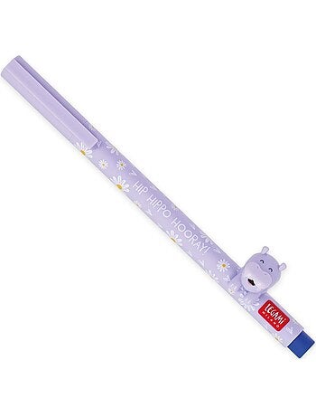 Stylo à encre gel avec animal décoratif Hippo >- Lovely Friends