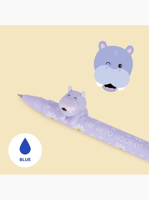 Stylo à encre gel avec animal décoratif hippo hip hippo hooray - lovely friends - Kiabi