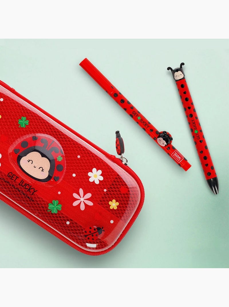Stylo à encre gel avec animal décoratif ladybug get lucky - lovely friends N/A - Kiabi