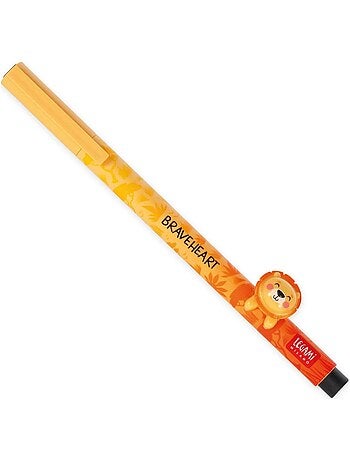 Stylo à encre gel avec animal décoratif lion > - Lovely Friends