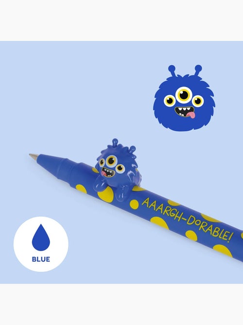 Stylo à encre gel avec animal décoratif Monster >- Lovely Friends - Kiabi