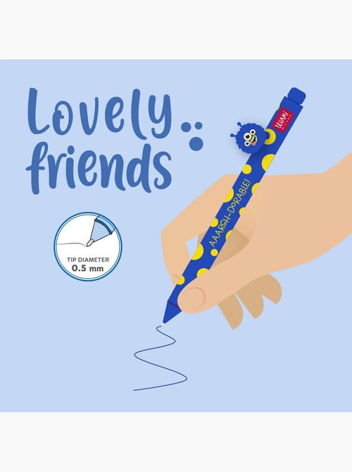 Stylo à encre gel avec animal décoratif Monster >- Lovely Friends - Kiabi