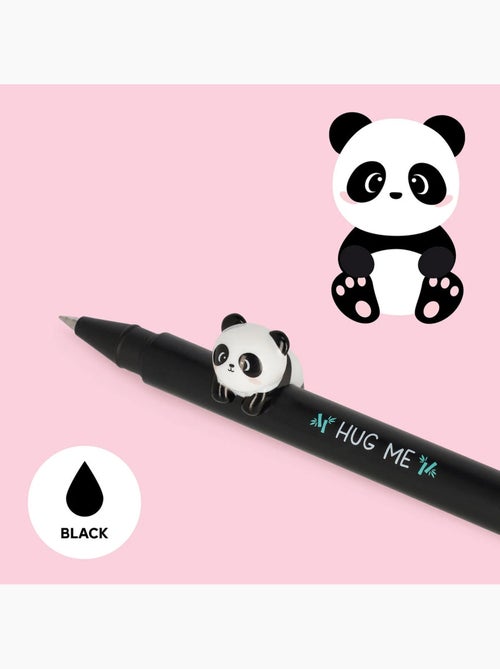 Stylo à encre gel avec animal décoratif panda hug me - lovely friends - Kiabi