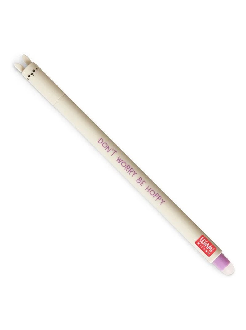 Stylo à encre gel effaçable - Bunny Violet - Kiabi