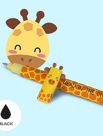 Stylo à encre gel effaçable - Erasable Pen - Thème Giraffe