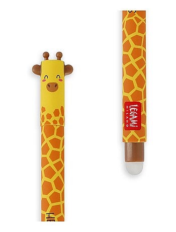 Stylo à encre gel effaçable - Erasable Pen - Thème Giraffe