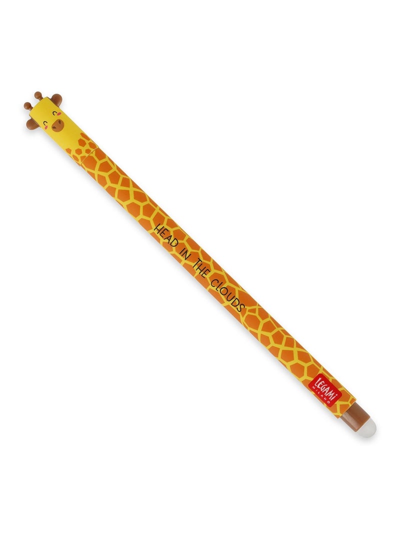 Stylo à encre gel effaçable - Erasable Pen - Thème Giraffe N/A - Kiabi