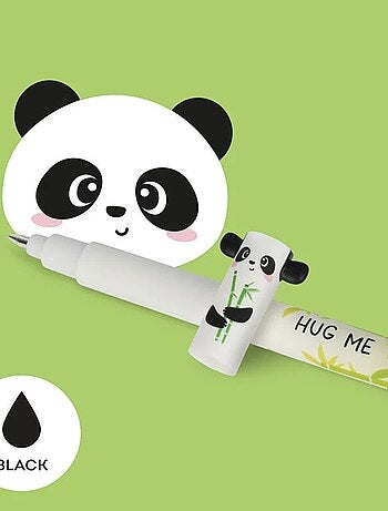 Stylo à encre gel effaçable - Panda