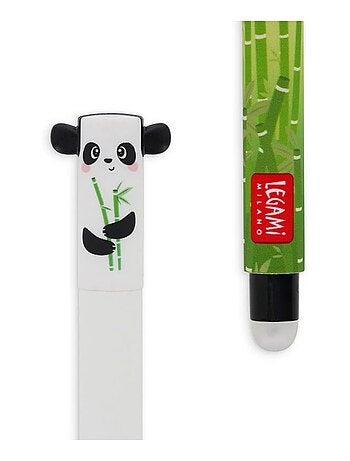 Stylo à encre gel effaçable - Panda