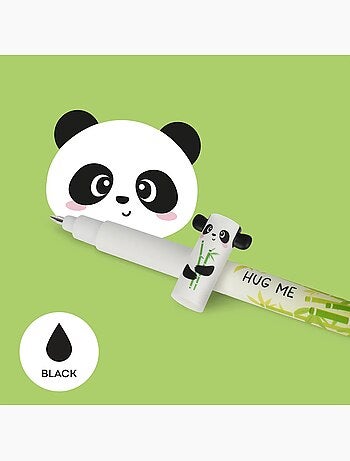Stylo à encre gel effaçable panda hug me - erasable pen