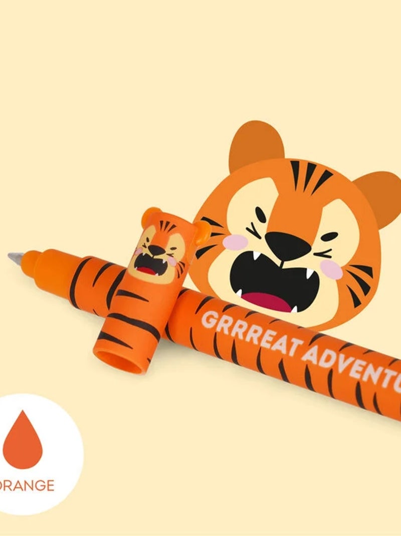 Stylo à Encre Gel Effaçable Tigre Orange - Kiabi