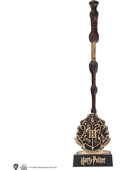 Stylo baguette avec socle & marque-page lenticulaire Albus Dumbledore - Harry Potter - Kiabi Stylo baguette avec socle & marque-page lenticulaire Albus Dumbledore - Harry Potter - Kiabi