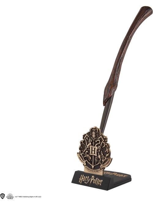 Stylo baguette avec socle & marque-page lenticulaire Bellatrix Lestrange - Harry Potter - Kiabi