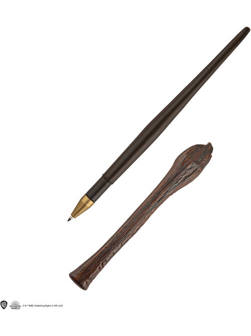 Stylo baguette avec socle & marque-page lenticulaire Bellatrix Lestrange - Harry Potter - Kiabi