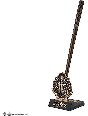Stylo baguette avec socle & marque-page lenticulaire Cédric Diggory - Harry Potter