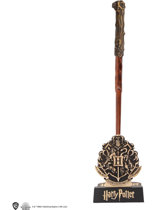 Stylo baguette avec socle & marque-page lenticulaire Harry Potter - Harry Potter - Kiabi