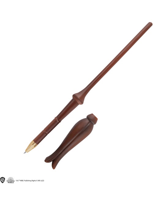 Stylo baguette avec socle & marque-page lenticulaire Luna Lovegood - Harry Potter - Kiabi