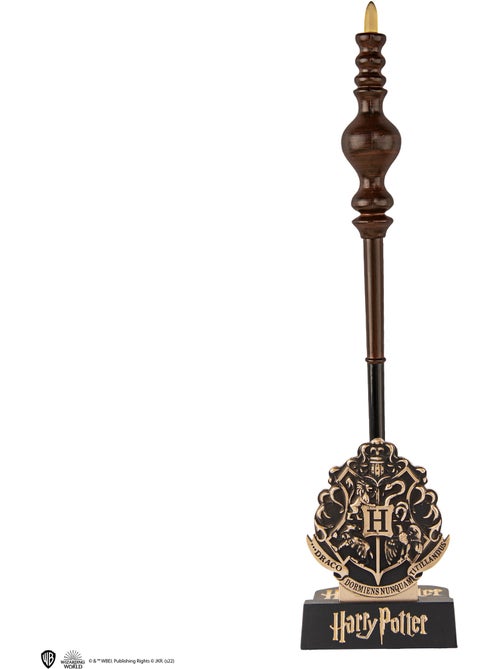 Stylo baguette avec socle & marque-page lenticulaire Minerva McGonagall - Harry Potter - Kiabi