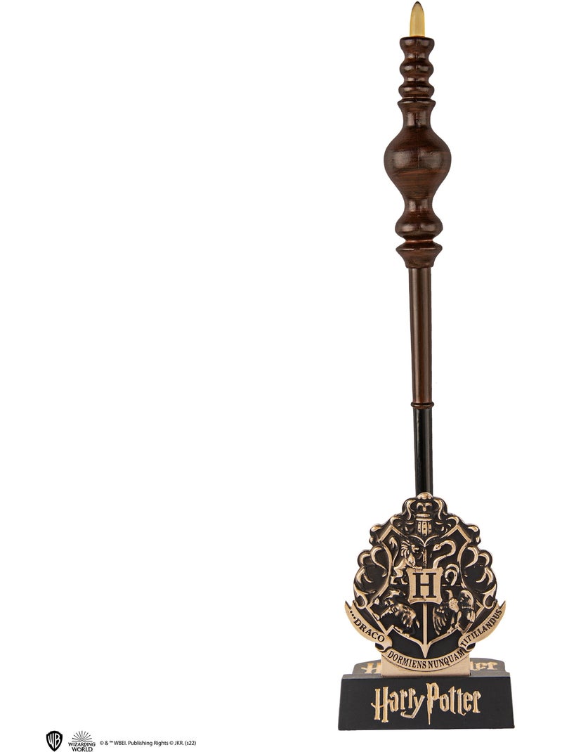Stylo baguette avec socle & marque-page lenticulaire Minerva McGonagall - Harry Potter Marron - Kiabi