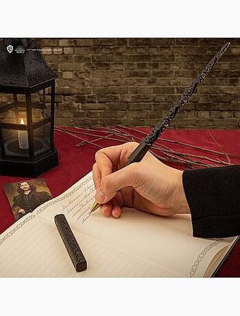 Stylo baguette avec socle & marque-page lenticulaire Sirius Black - Harry Potter