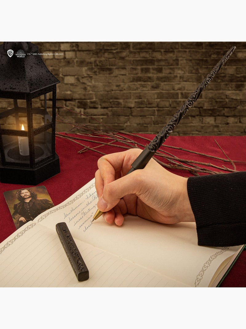 Stylo baguette avec socle & marque-page lenticulaire Sirius Black - Harry Potter Noir - Kiabi