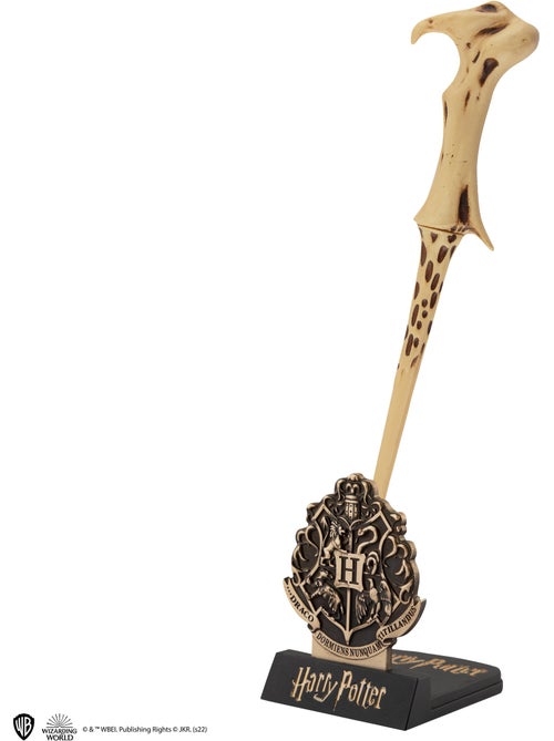Stylo baguette avec socle & marque-page lenticulaire Voldemort - Harry Potter - Kiabi