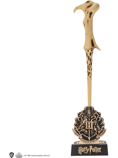 Stylo baguette avec socle & marque-page lenticulaire Voldemort - Harry Potter - Kiabi