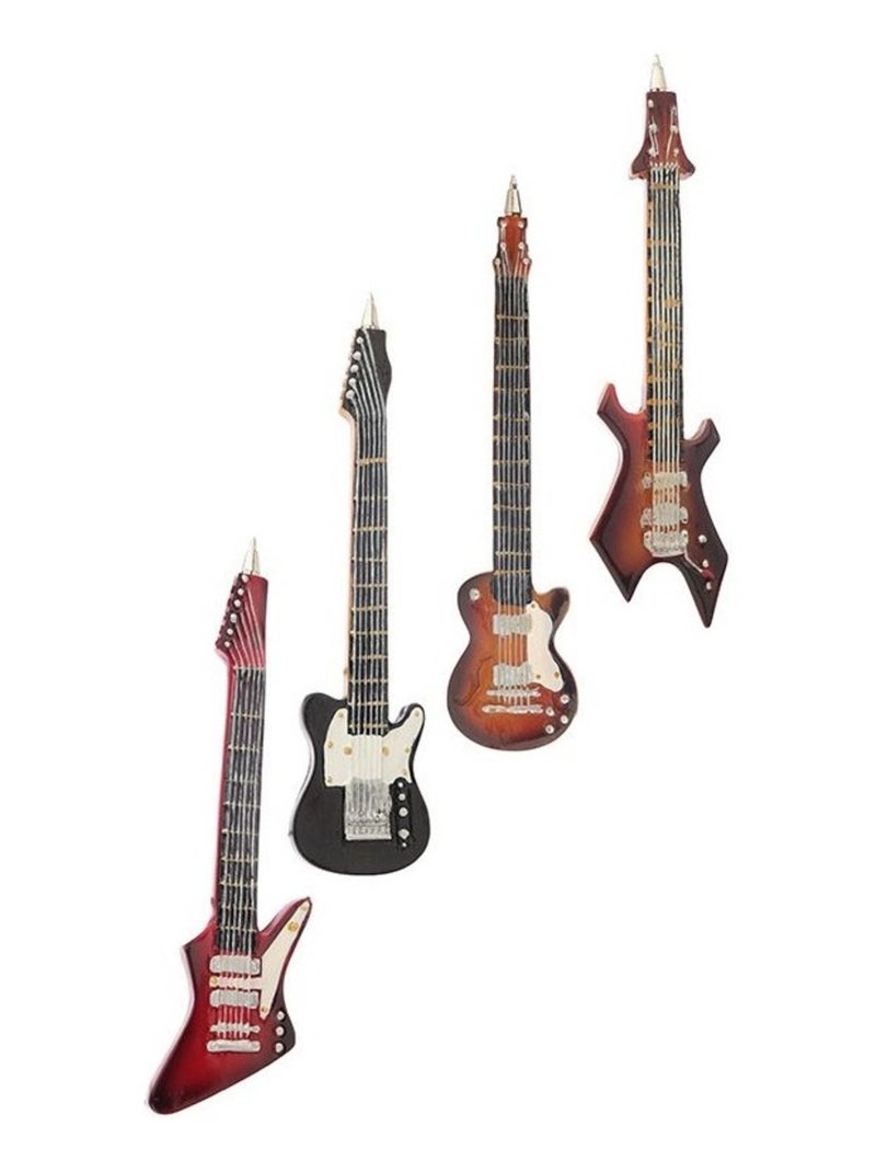 Stylo bille guitare électrique Rouge - Kiabi