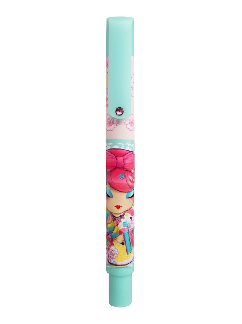 Stylo bille Kimmidoll Love Miso Cute Bleu - Kiabi