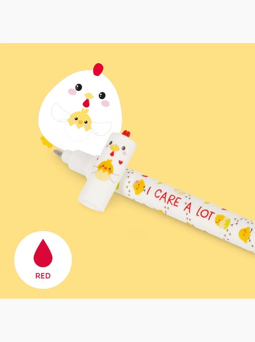 Stylo effaçable hen "i care a lot" - erasable pen - Kiabi Stylo effaçable hen "i care a lot" - erasable pen - Kiabi