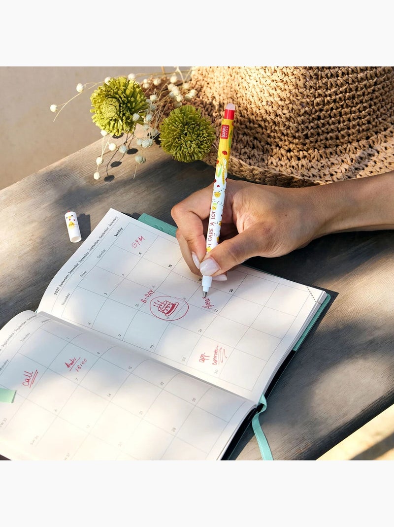 Stylo effaçable hen "i care a lot" - erasable pen Rouge - Kiabi
