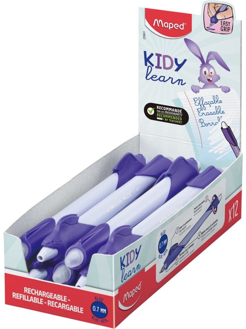 Stylo effaçable kidy learn par boîte - Kiabi