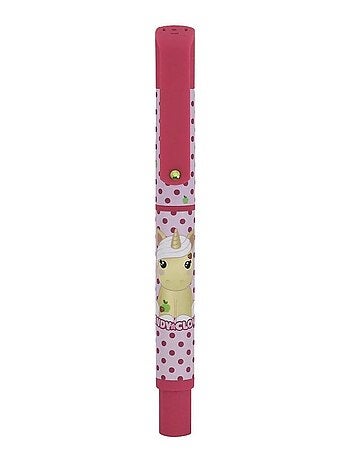 Stylo licorne Candy Cloud Bleu et Parme