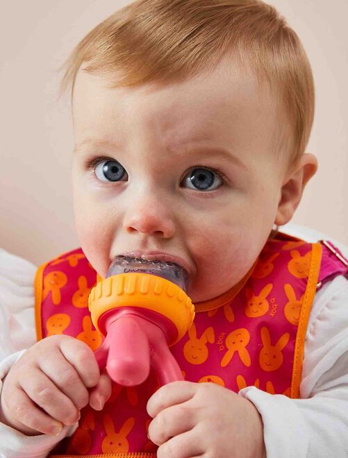 Sucette grignoteuse bébé en silicone, innovante - Kiabi