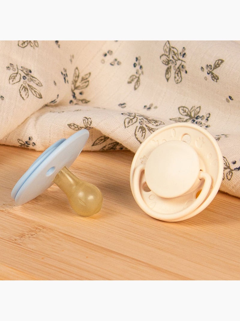 Sucette ronde - 0 à 6 mois biolane Bleu Beige - Kiabi