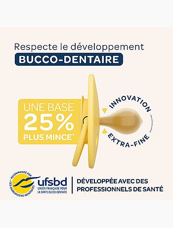 Sucette ronde - 6 mois et plus