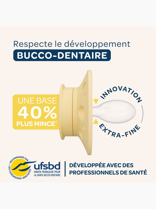 Sucettes anatomiques - 18 mois et plus biolane - Kiabi