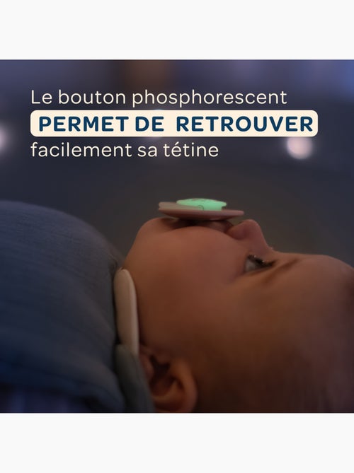 Sucettes rondes nuit - 6 mois et plus biolane - Kiabi Sucettes rondes nuit - 6 mois et plus biolane - Kiabi