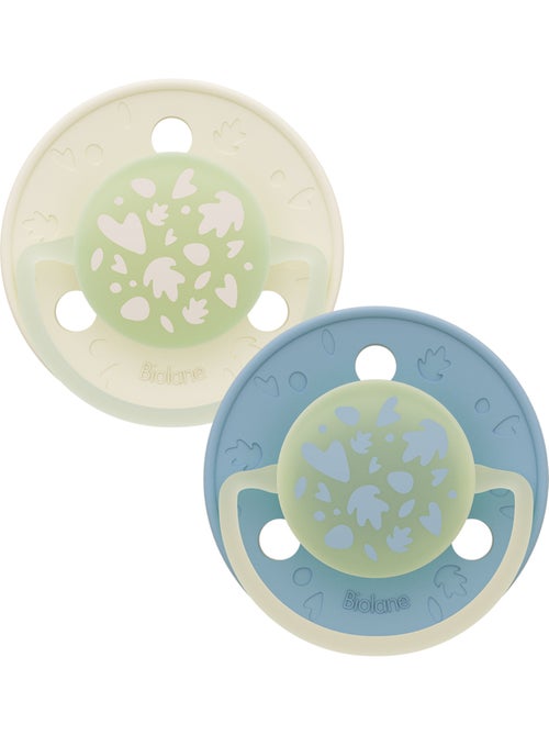Sucettes rondes Nuit - 6 mois et plus - Kiabi Sucettes rondes Nuit - 6 mois et plus - Kiabi