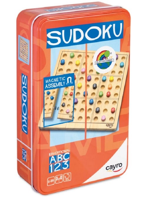 Sudoku en boite métal - Kiabi